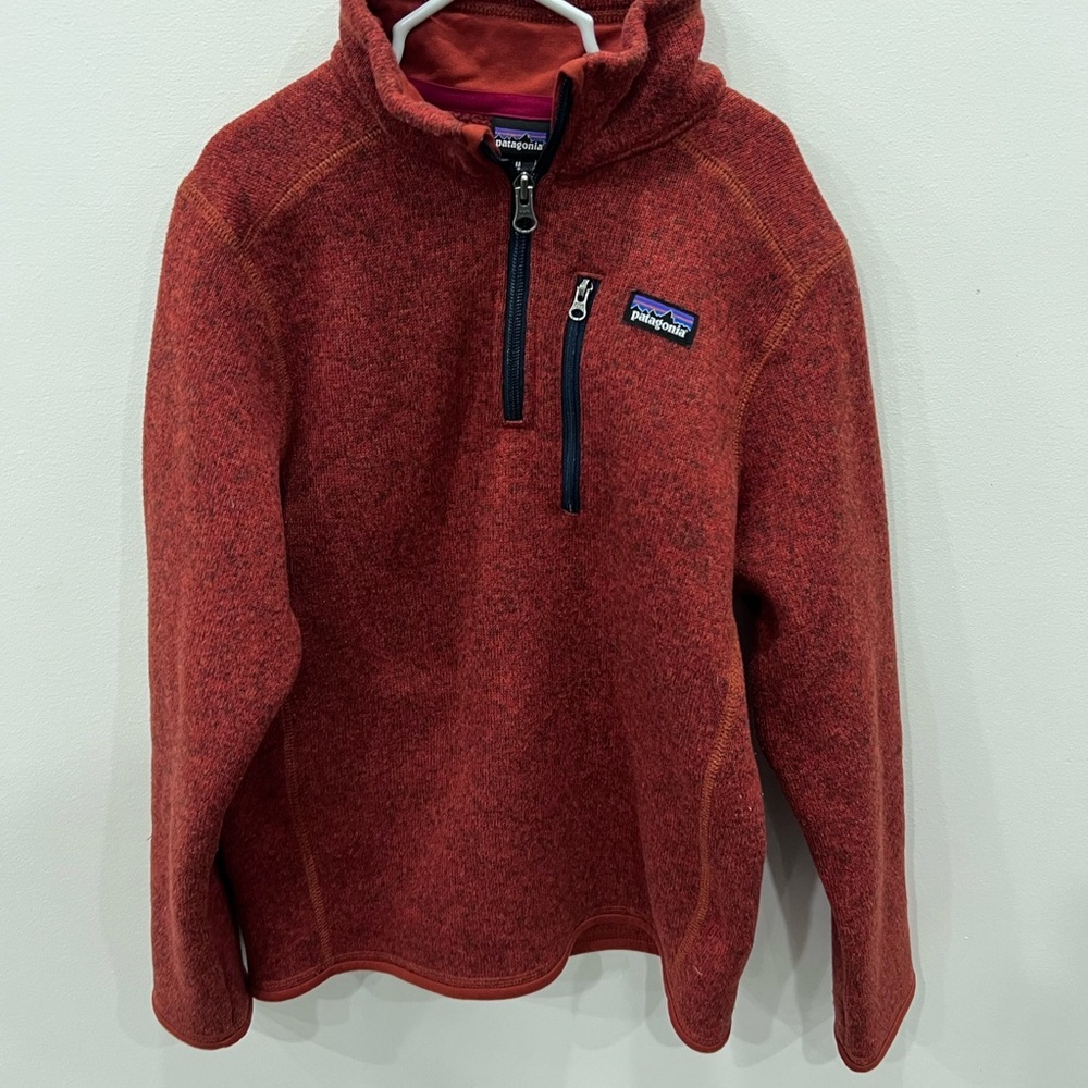Boys Patagonia Quarter-Zip Better Sweater – Size 10 - Picture 4 of 10